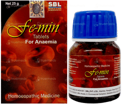Sbl Fe Min Tablet 25gm