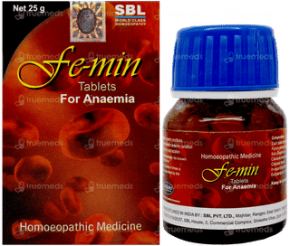 Sbl Fe Min Tablet 25gm