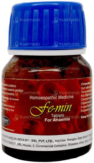 Sbl Fe Min Tablet 25gm