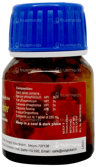 Sbl Fe Min Tablet 25gm