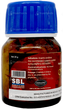 Sbl Fe Min Tablet 25gm