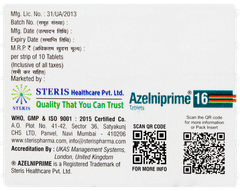 Azelniprime 16 Tablet 10