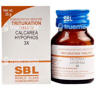 Sbl Calcarea Hypophos 3x Trituration Tablet 25 GM