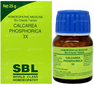 Sbl Calcarea Phosphorica 3x Biochemic Tablet 25gm