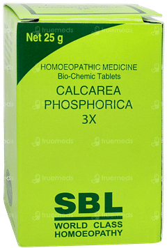 Sbl Calcarea Phosphorica 3x Biochemic Tablet 25gm Sbl Calcarea Phosphorica 3x Biochemic Tablet 25gm