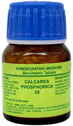 Sbl Calcarea Phosphorica 3x Biochemic Tablet 25gm Sbl Calcarea Phosphorica 3x Biochemic Tablet 25gm