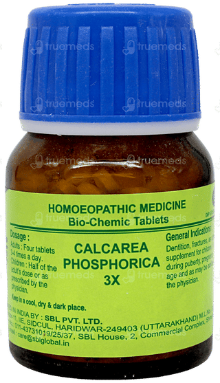 Sbl Calcarea Phosphorica 3x Biochemic Tablet 25gm