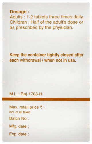 Sbl Arsenicum Sulph Flavum 6x Trituration Tablet 25gm