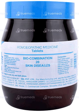 Sbl Bio Combination 20 Tablet 450gm