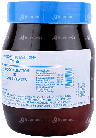 Sbl Bio Combination 20 Tablet 450gm