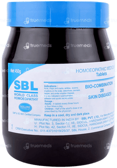 Sbl Bio Combination 20 Tablet 450gm