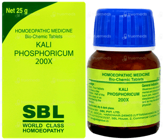 Sbl Kali Phosphoricum 200x Biochemic Tablet 25gm
