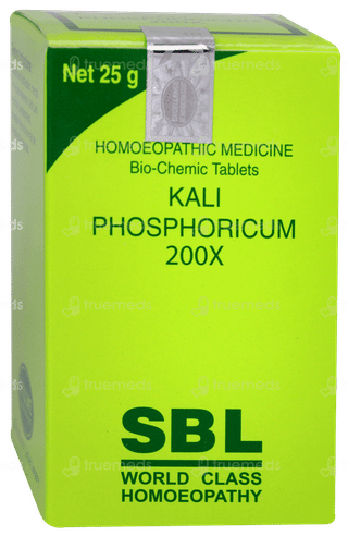 Sbl Kali Phosphoricum 200x Biochemic Tablet 25gm