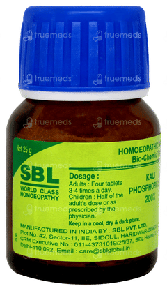 Sbl Kali Phosphoricum 200x Biochemic Tablet 25gm