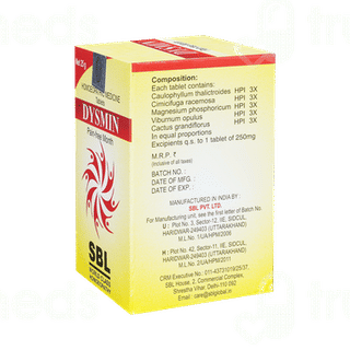 Sbl Dysmin Tablet 25gm
