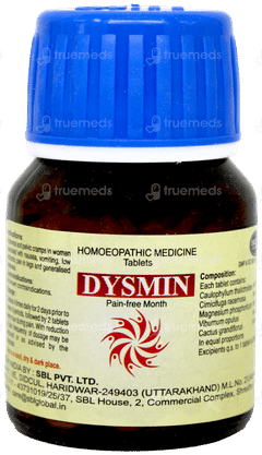 Sbl Dysmin Tablet 25gm Sbl Dysmin Tablet 25gm