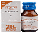 Sbl Thiosinaminum 3x Trituration Tablet 25 GM