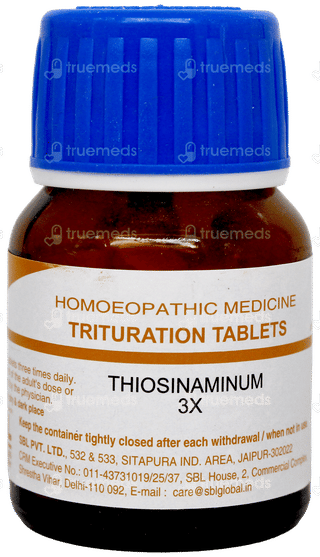 Sbl Thiosinaminum 3X Trituration Tablet 25Gm