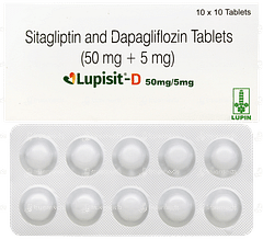 Lupisit D 50mg/5mg Tablet 10