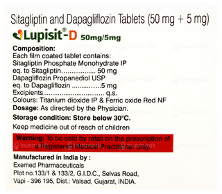 Lupisit D 50mg/5mg Tablet 10