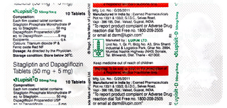 Lupisit D 50mg/5mg Tablet 10
