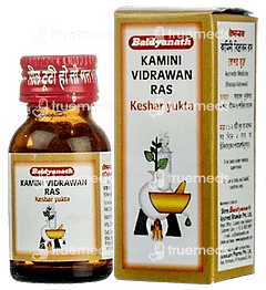 Kamini Vidrawan Ras Keshar Yukta Tablet 5 GM