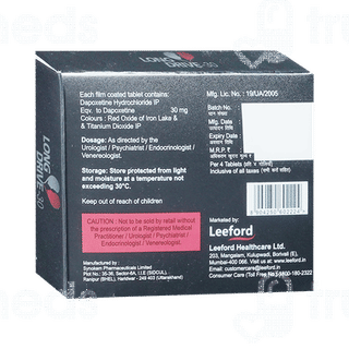 Long Drive 30 MG Tablet 4