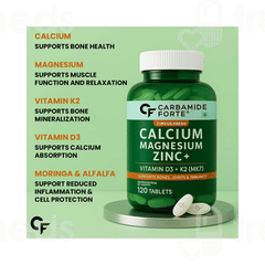 Carbamide Forte Calcium Magnesium And Zinc Tablet 120