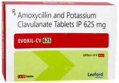 Evoxil Cv 625 Tablet 10 Evoxil Cv 625 Tablet 10