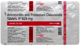 Evoxil Cv 625 Tablet 10