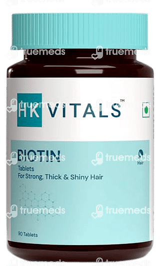 Healthkart Vitals Biotin Hair Tablet 60