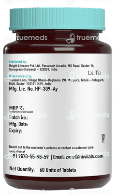 Hk Vitals Biotin Tablet 60