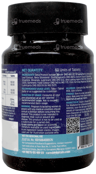 Healthkart Hk Vitals Dht Blocker With Biotin Tablet 60