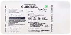 Glutone Md Orange Flavor Effervescent Tablet 10