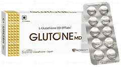 Glutone Md Orange Flavour Tablet 10