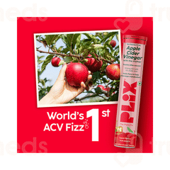 Plix Apple Cider Vinegar With The Mother Effervescent Tablet 15