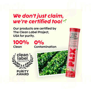 Plix Apple Cider Vinegar With The Mother Effervescent Tablet 15