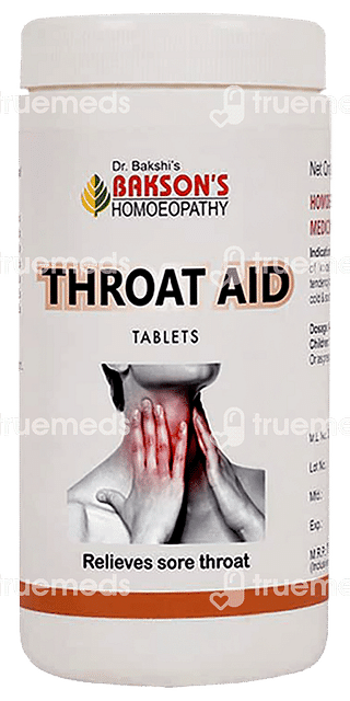 Baksons Throat Aid Tablet 200