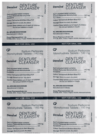 Densive Denture Cleanser Tablet 6