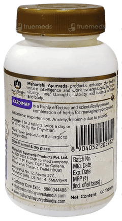 Maharishi Ayurveda Cardimap Tablet 60 Maharishi Ayurveda Cardimap Tablet 60