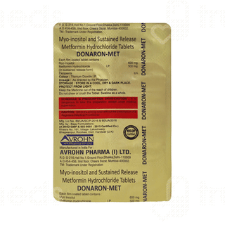 Donaron Met Tablet 10
