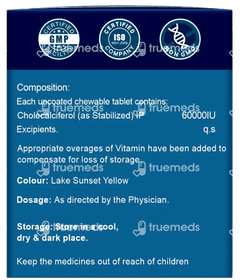 Carbamide Forte Nova D3 60k Orange Flavour 10 Pack Of 4 Chewable Tablets