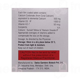 Calgrow K2 Tablet 10