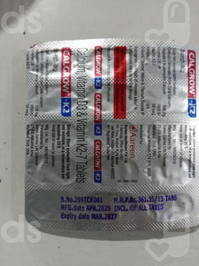 Calgrow K2 Tablet 10