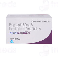 Neurokem Nt 50/10 MG Tablet 15