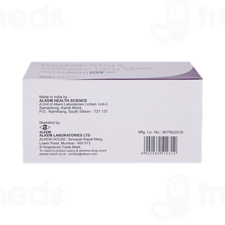 Neurokem Nt 50/10 MG Tablet 15