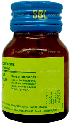 Sbl Natrum Muriaticum 3X Biochemic Tablet 25Gm