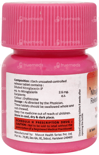 Nitrocon 2.6 Tablet 30