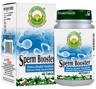 Basic Ayurveda Sperm Booster Tablet 40