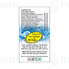 Basic Ayurveda Sperm Booster Tablet 40